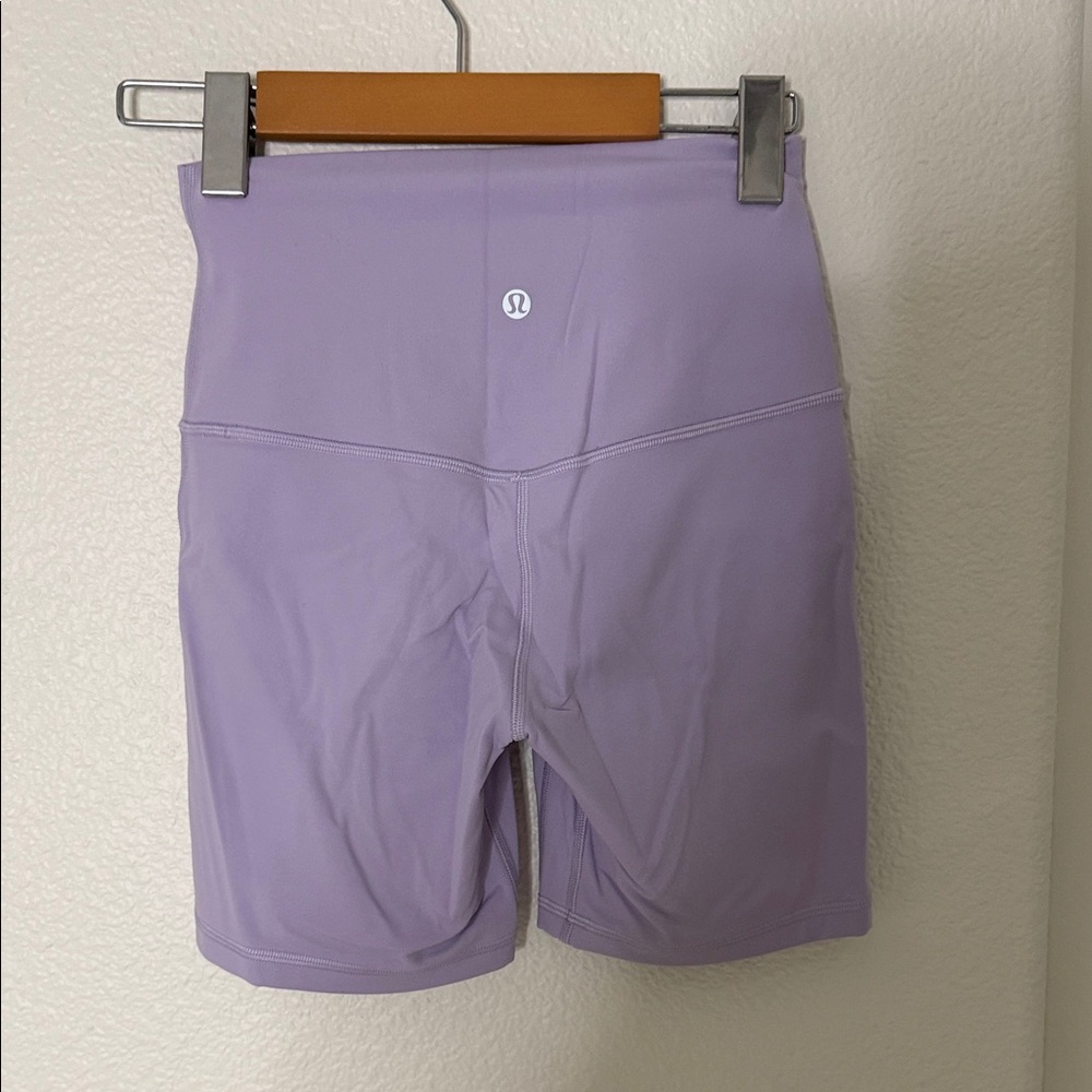 lululemon athletica Lavender Bike Shorts